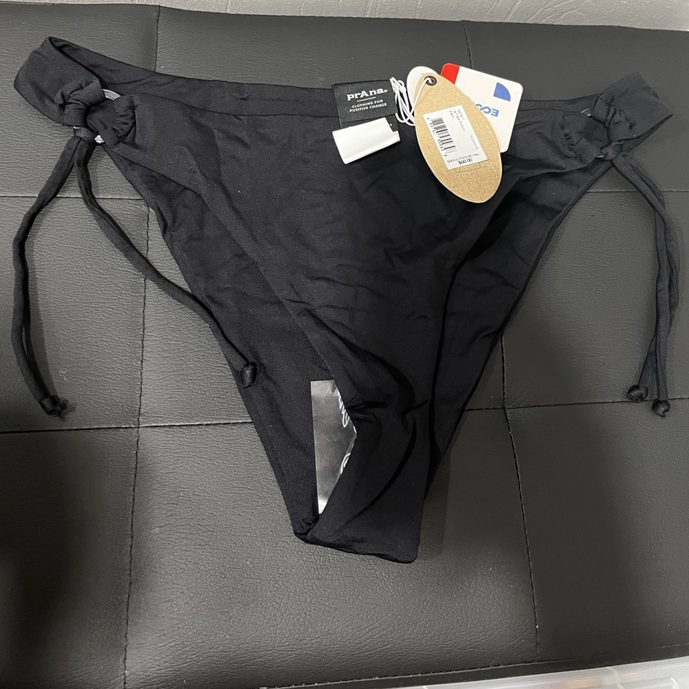Prana Black Bikini Bottoms